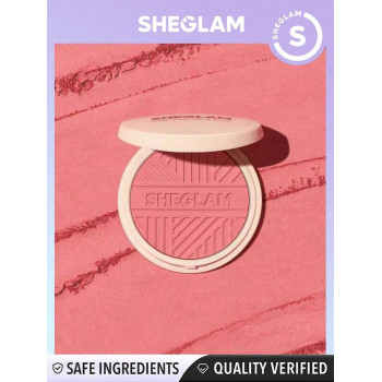 SHEGLAM Divine Flush Matte Blush-poudre Blush High & Dry Hautement Pigmentée, Ne Se Fane Pas, À Longue Durée, Légère, Naturelle, Pour Maquillage Du Visage Avec Un Effet Lumineux - 1469391