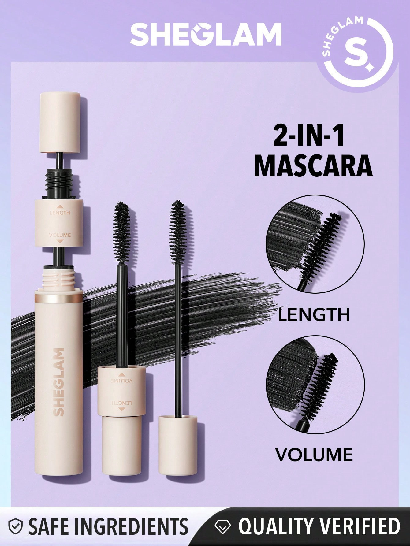 SHEGLAM Mascara 2 en 1 Lash Besties - 25117132