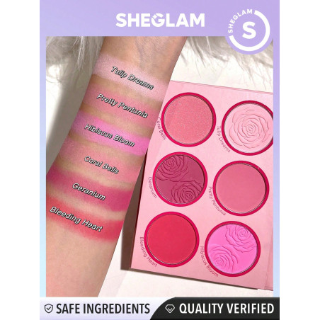 SHEGLAM Palette de fards à joues Floral Flush-Blushing Bouquet - 20341081