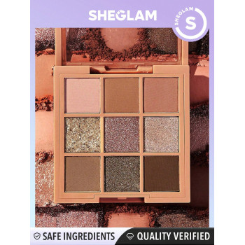 SHEGLAM Palette de fards à paupières Nine To Fine - Silent Disco - 3829201