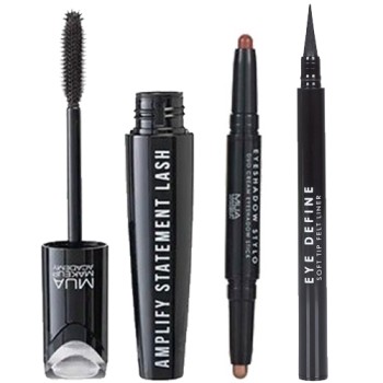 Mascara volume, eyeliner & ombre à paupières en stick - Noir & Bronze - 03 - 30674829