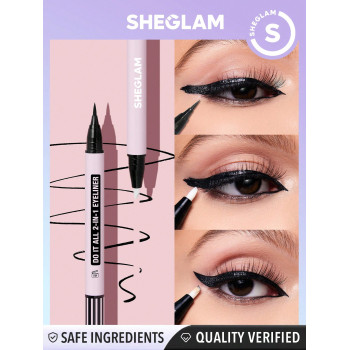 SHEGLAM Eyeliner 2 en 1 Do It All - 3680331