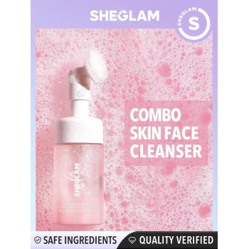 SHEGLAM Nettoyant Visage Peaux Mixtes 100 ml Radiant By Nature - 3455692