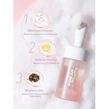 SHEGLAM Nettoyant Visage Peaux Mixtes 100 ml Radiant By Nature - 3455692