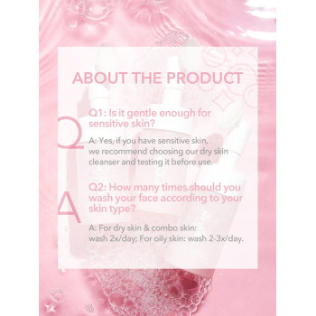 SHEGLAM Nettoyant Visage Peaux Mixtes 100 ml Radiant By Nature - 3455692