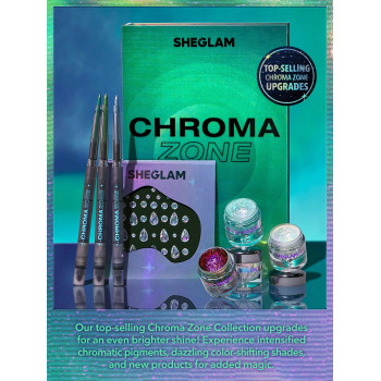 SHEGLAM Chroma Zone Doublure en gel multicolore-Zenith - 5211672