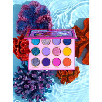 SHEGLAM Pallette 12 Couleurs, Finition Mate Et Scintillante. Couleurs Vives Et Brillantes, Tenue Longue Durée, Ne S'estompent Pas Facilement, Pigmentation Élevée De Fards À Paupières Doux Et Lisses Maquillage Cosmétique Pour Les Yeux - 2652595