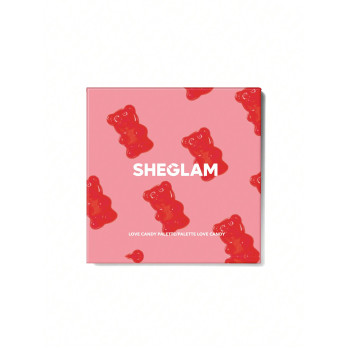 SHEGLAM Palette D'ombres À Paupières Love Candy De 9 Couleurs Avec Des Reflets Métalliques Mats Brillants Rose Brillant Et Mauve Poussiérieux. Ombre À Paupières Ultra Pigmentée, Douce Et Facile À Estomper Pour Un Look Y2k À La Mode. - 2410265