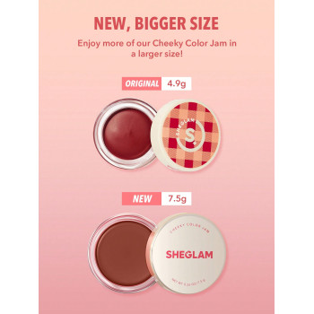 SHEGLAM Effronté Couleur Coucher De Soleil 6 Nuances Multi-Usage Blush Crème Crème À Lèvres Mat Haut Pigmenté Naturel Blush Poudre Maquillage Du Visage - 16925103