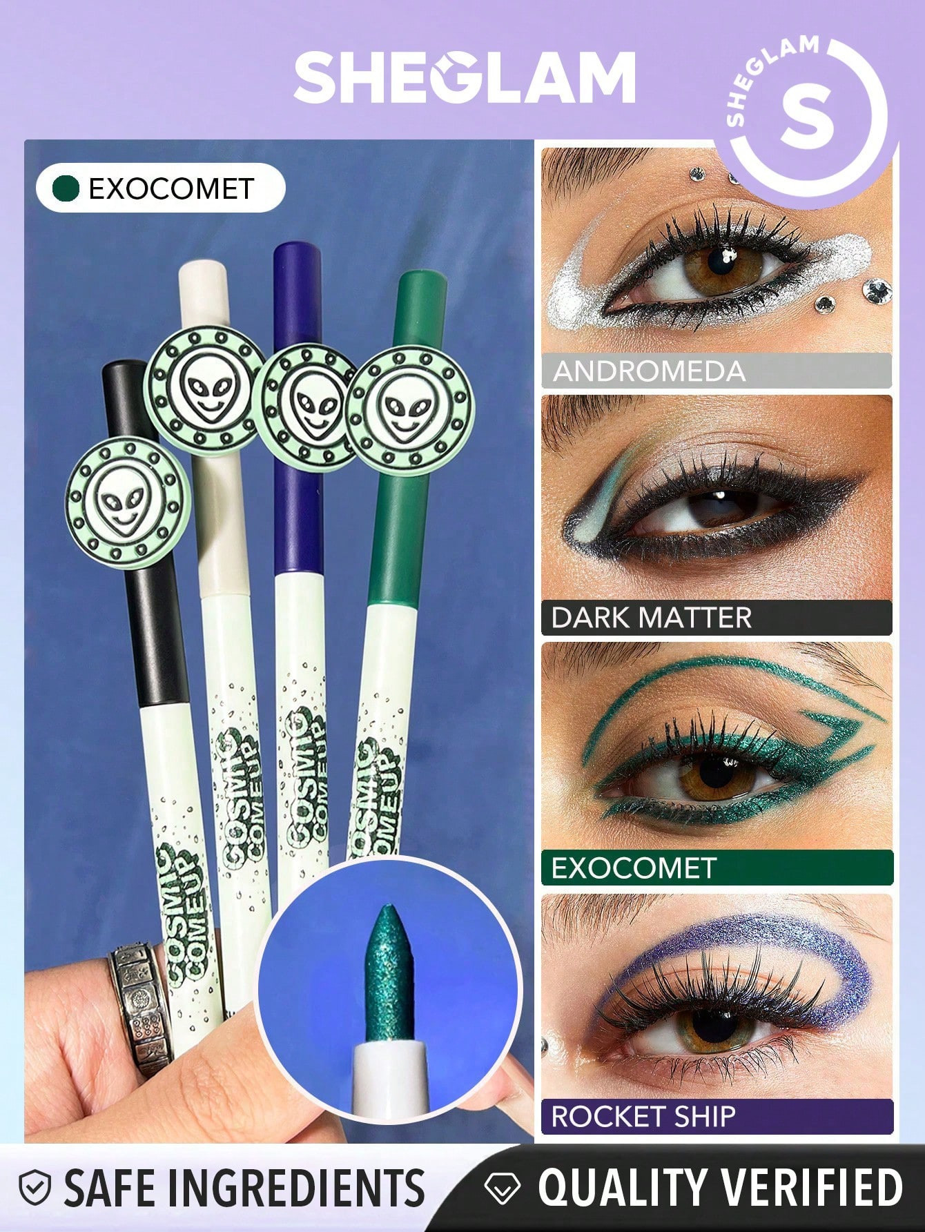 SHEGLAM Crayon Eyeliner - Milky Way-Exocomet - 22458005