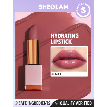 SHEGLAM Rouge À Lèvres Creme Allure - 8 Couleurs Rouges À Lèvres Hydratants, Enlumineur À Lèvres D'essence Nourrissante, Soin Hydratant Pour Les Lèvres - 1258080