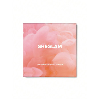 SHEGLAM Rose Code Palette 9-clolor Shimmer Palette De Fards À Paupières Mat Métallique Brillant Paillettes Roses Ultra Pigmentées Douces Mélangeables Fard À Paupières Style Y2k - 2256123