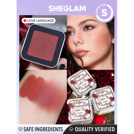 SHEGLAM Fard à joues crème Ember Rose Eternal Flame-Love Language - 27946727