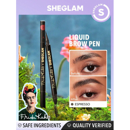 SHEGLAM X Frida Kahlo Stylo à sourcils liquide Brow Icon - Espresso - 13674243