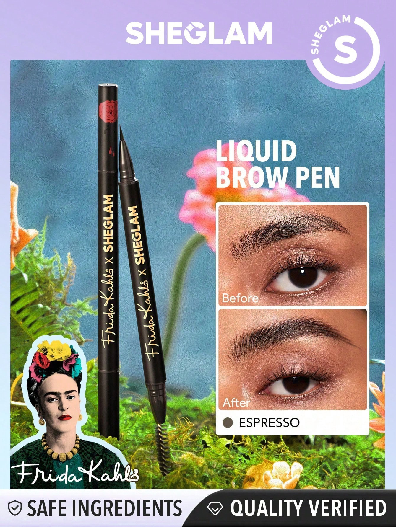 SHEGLAM X Frida Kahlo Stylo à sourcils liquide Brow Icon - Espresso - 13674243