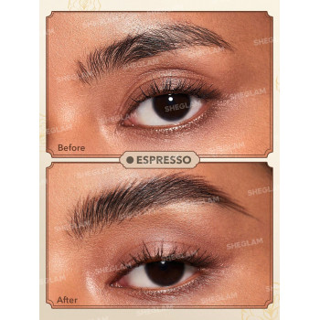 SHEGLAM X Frida Kahlo Stylo à sourcils liquide Brow Icon - Espresso - 13674243