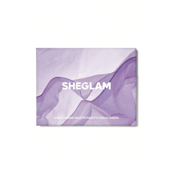 SHEGLAM Palette D'ombres À Paupières Mate Irisée Violette De 12 Couleurs De Vision Violette, Brillance Et Tenue Incroyable Sans Bavure, Texture Soyeuse Professionnelle Facile À Porter - 2268263