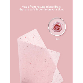 SHEGLAM Papiers Matifiants Pour Tampon Avec Tampon Et Miroir 50 Pcs-rose, Film Portable De Contrôle De L'huile, Absorbe L'excès D'huile, Convivial Pour Les Maquillages - 2865997