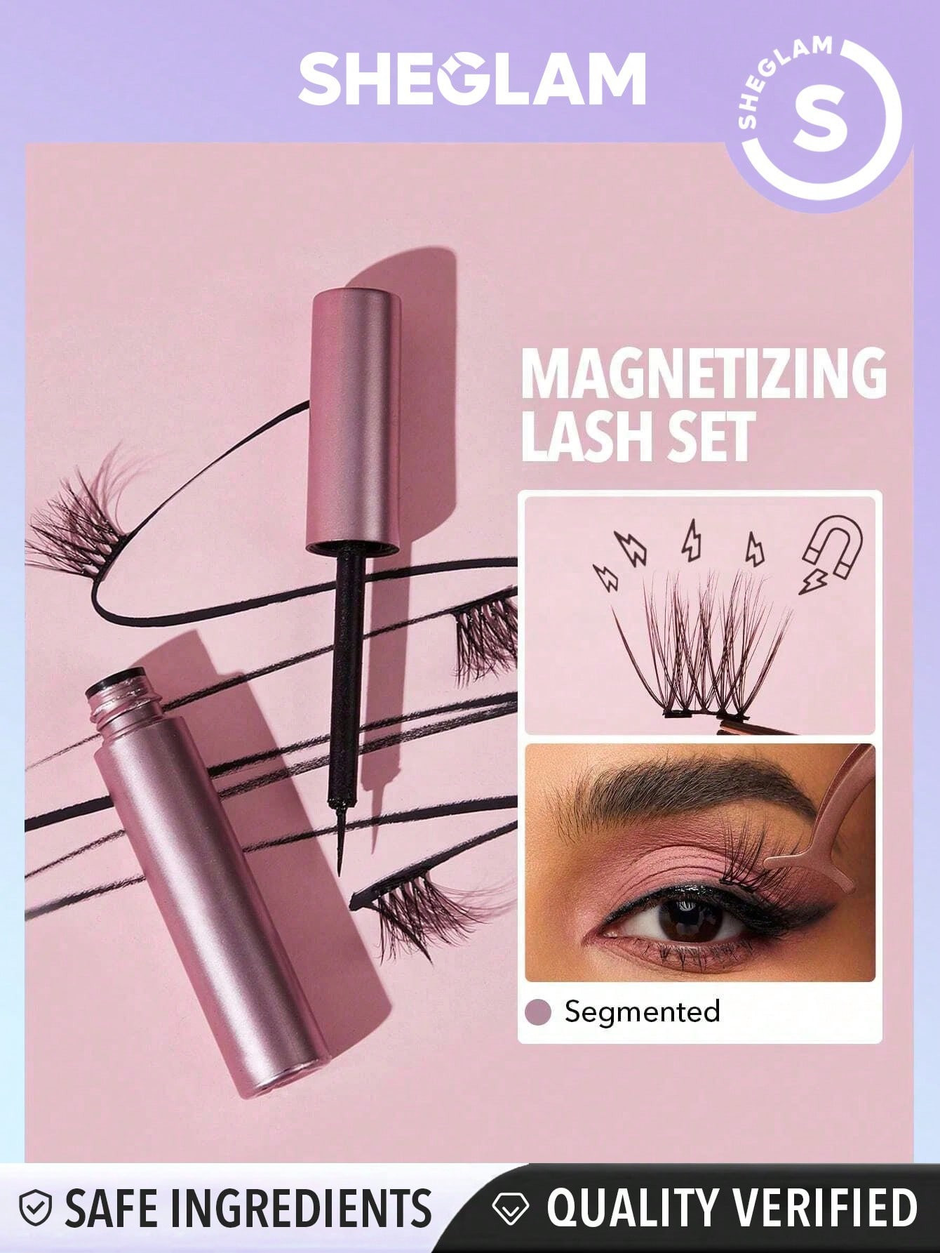 SHEGLAM Set cils + liner Magnetizing Eyes Sexy & Segmented - 4290271