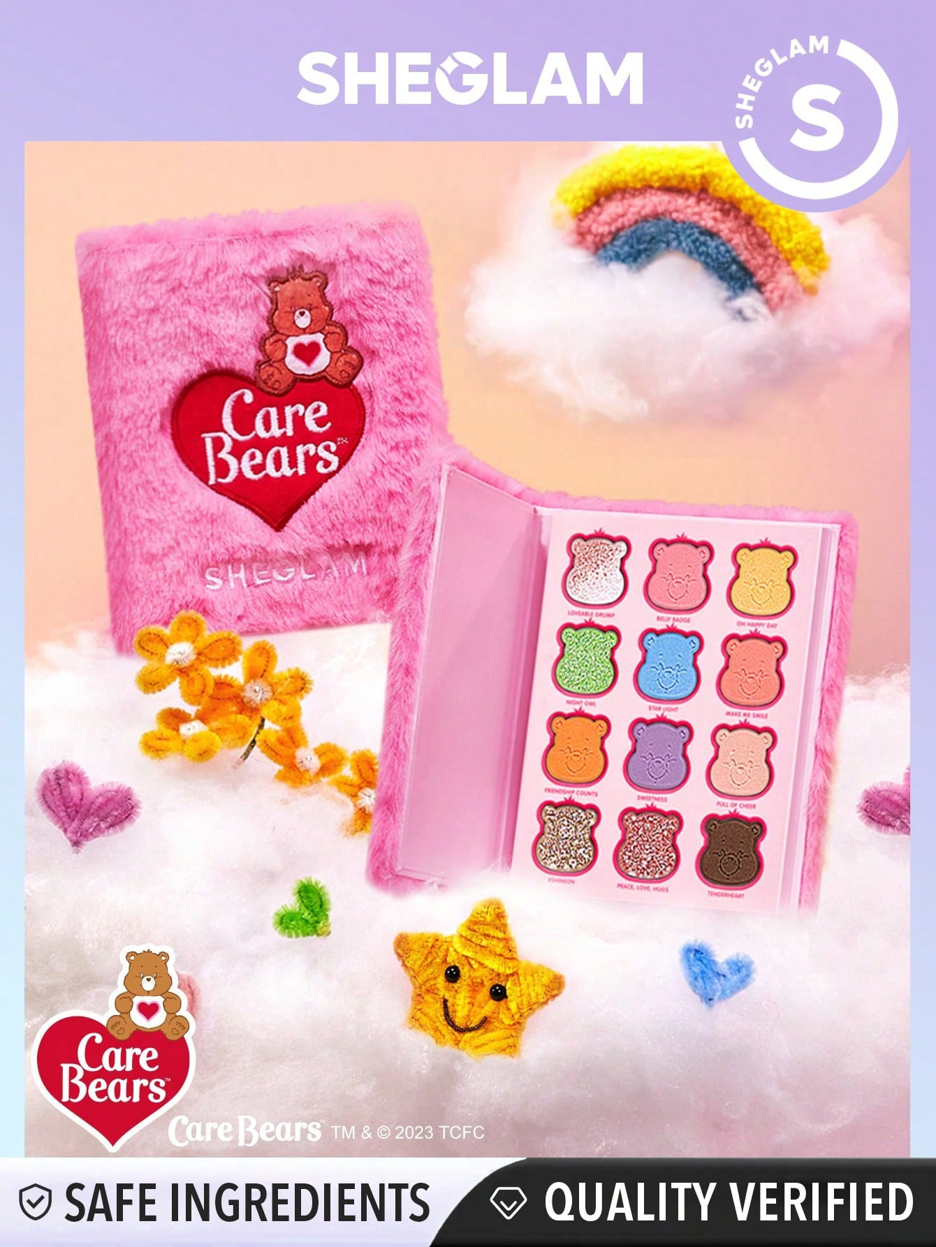 SHEGLAM X Care Bears Palette Partagez Vos Soins - 24023101