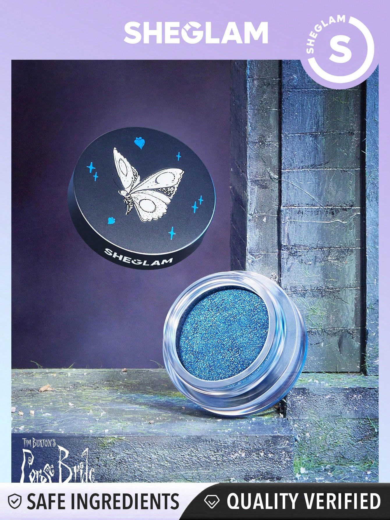 SHEGLAM Ghostly Gel scintillant - Blue-quet - 11588408