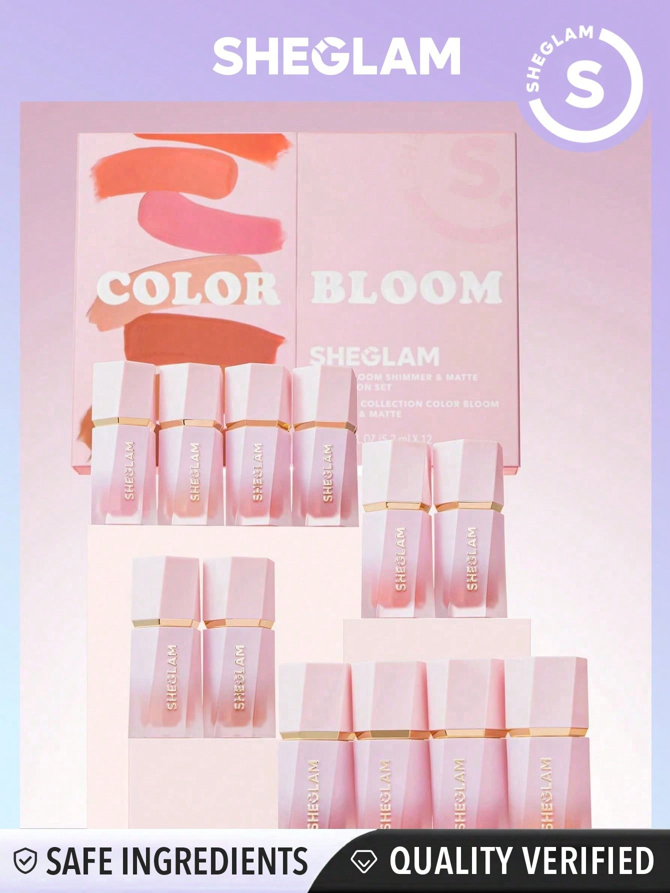 SHEGLAM Set de la collection Color Bloom Shimmer & Matte - 12780902