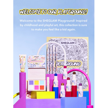 SHEGLAM Welcome To Our Playground Merry-Go-Round Water-activated Palette à ombre - 11174210