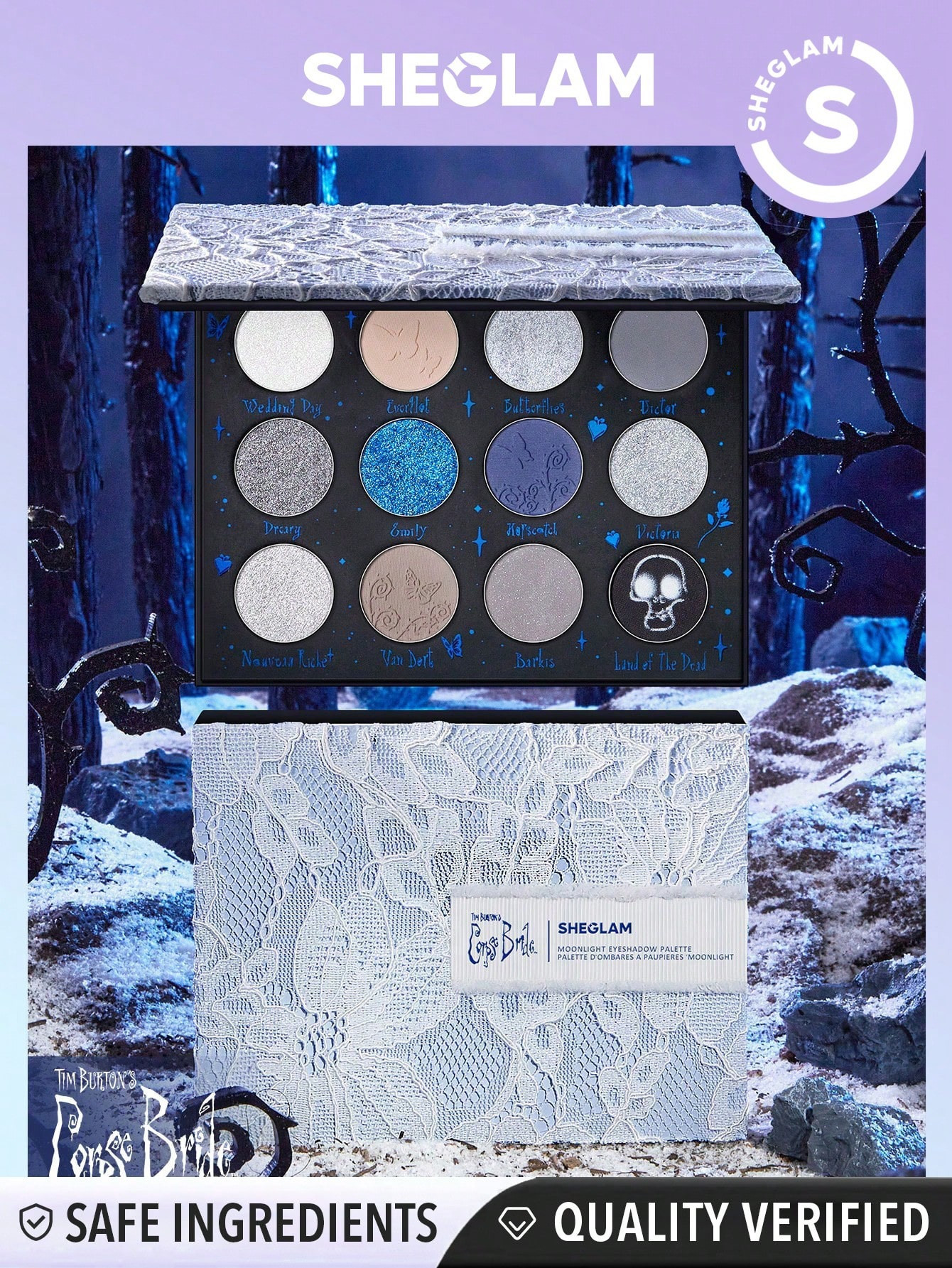 SHEGLAM Palette de fard à paupières clair de lune - 11588403