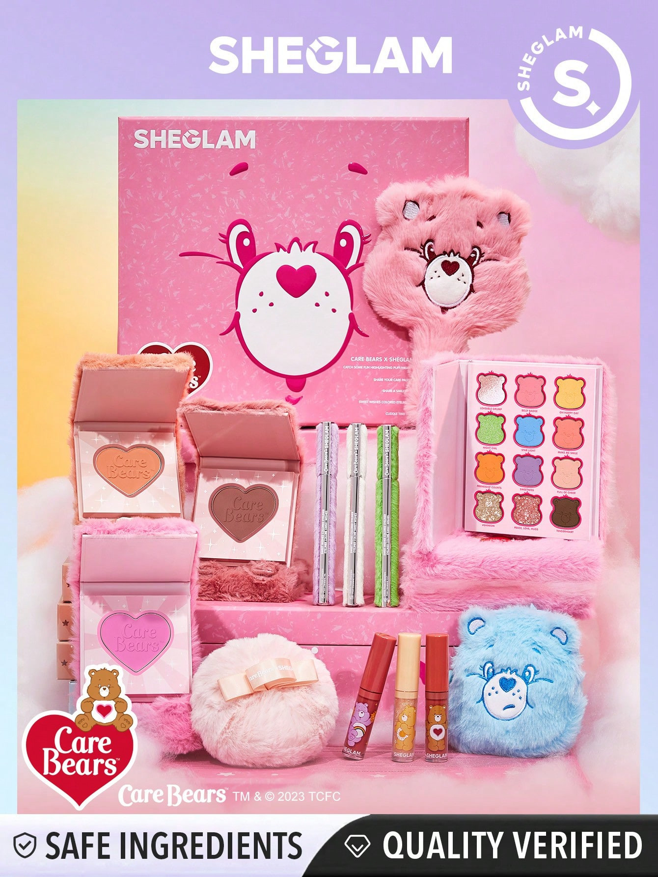 SHEGLAM Collection de Set Care Bears (Bisounours) - 24895357