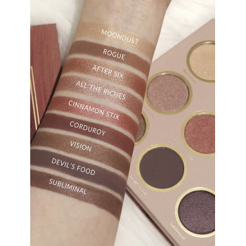 SHEGLAM Palette De Fards À Paupières Mat Et Brillant À 9 Couleurs, Naturelle Marron, Durable, Douce, Lisse, Couleur De Fard À Paupières Stylée Classique - 2032780