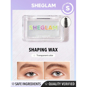 SHEGLAM Cire De Mise En Forme De Sourcils Hi Brow Gel De Sourcils Imperméable Transparent, Gel De Sourcils Résistant À La Transpiration Et Savon De Mise En Forme De Sourcils - 2611754