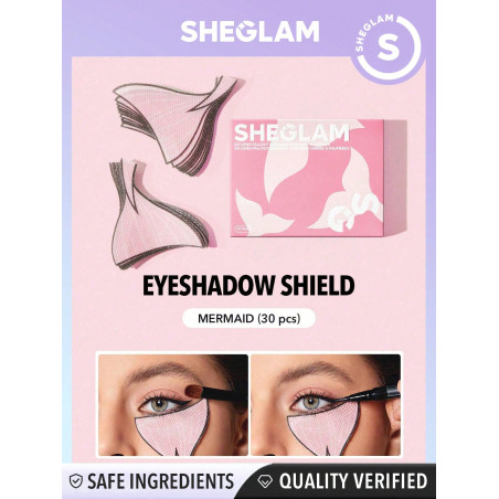 SHEGLAM So Long Fallout Mermaid Eyeshadow Sticker Eyeliner Mascara Facile Outil De Beauté Pour Le Maquillage Des Yeux - 2873236