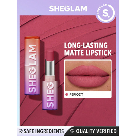 SHEGLAM Rouge à lèvres mat longue durée Dynamatte Boom-Periodt - 13209922