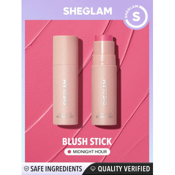 SHEGLAM Bâton De Blush Snatch 'n' - Blush Crème Heure De Minuit Imperméable À L'eau Longue Durée Pigment Élevé, À Éclat Non-fading, Non-gras , Maquillage De Beauté Pour Femmes - 3020152