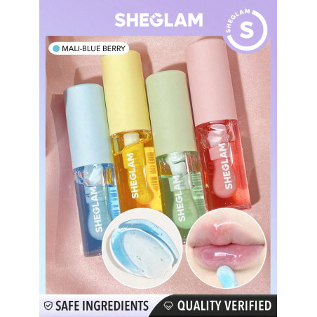 SHEGLAM Huile à lèvres Hydratinge Jelly Wow - Mali-Blue Berry - 3219390