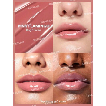 SHEGLAM Pout-Perfect Shine Lip Plumper-Pink Flamingo - 13260940