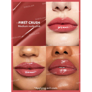 SHEGLAM Stick à lèvres repulpant Pout-Perfect Shine-First Crush - 21115997