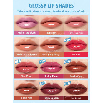 SHEGLAM Stick à lèvres repulpant Pout-Perfect Shine-First Crush - 21115997