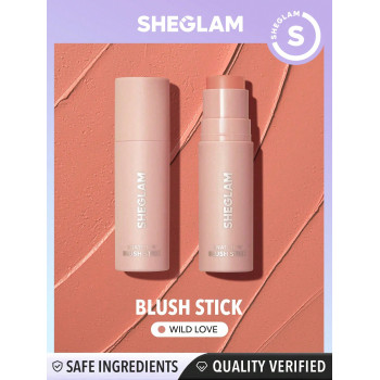 SHEGLAM Bâton Snatch 'n' Blush - Blush Crème Wild Love Imperméable Longue Durée Haute Pigmentation Non-fading Non-gras Durabilité Éclatante Pour Les Femmes Maquillage De Beauté - 3020151