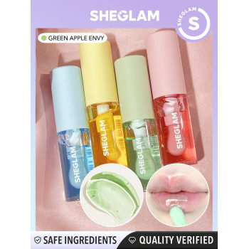 SHEGLAM Huile à lèvres Hydratinge Jelly Wow - Green Apple Envy - 3219384