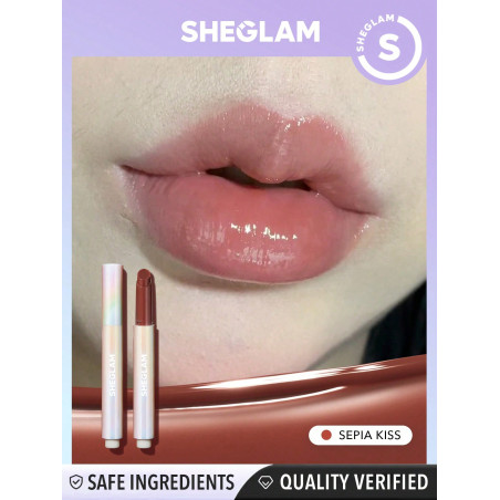 SHEGLAM Pout-Perfect Shine Lip Plumper-Sepia Kiss - 13260939