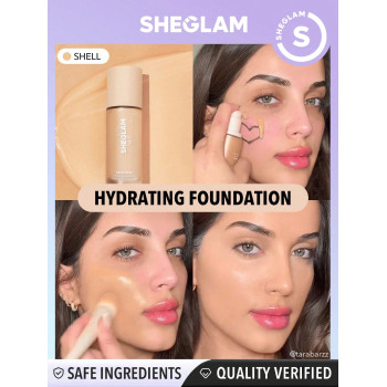 SHEGLAM Fond de Teint Hydrating Skinfinite - Shell - 3336077