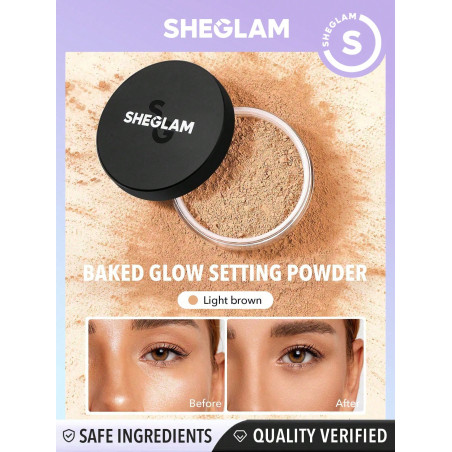 SHEGLAM Newly Reformulated - Poudre libre -Light Brown - 1451802