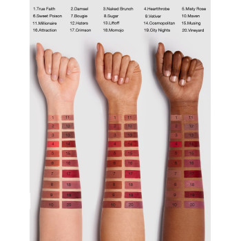 SHEGLAM Rouge À Lèvres Liquide Mat Allure - Naked Brunch Rouge À Lèvres Longue Tenue Et Hautement Pigmenté, Nourrissant À L'huile De Tournesol Et Atténuant Les Ridules Des Lèvres, Soins Et Maquillage Des Lèvres - 2369273