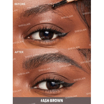 SHEGLAM Crayon À Sourcils-ash Brown Long Lasting Auto Eyebrow Pen Sweat-proof Anti-huile Non-collant Ultra-slim Maquillage Pour Sourcils Vendredi Noir Sourcils - 1237225