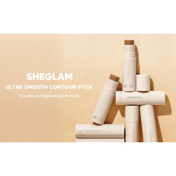 SHEGLAM Bâton De Contour De Crème De Bronzage Doux Snatch 'n' Define Stick, À Pigments Intenses Longue Tenue, Résistant À La Transpiration, Bronzant Léger, Lisse Et Naturel, Pour Le Maquillage Du Contour Du Visage - 2845464