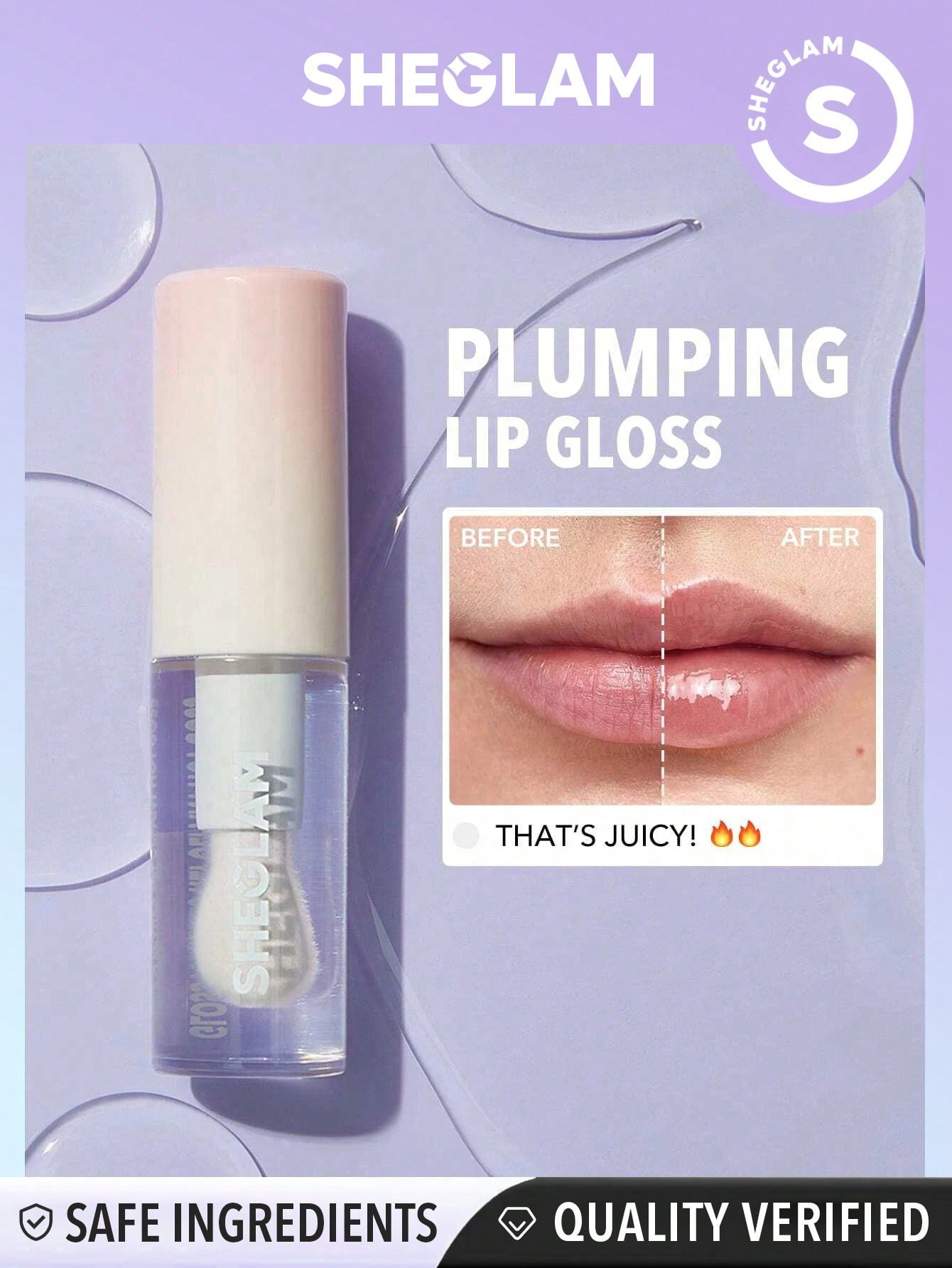 SHEGLAM Gloss à lèvres Hot Goss Plumping -That's Juicy! - 11915400