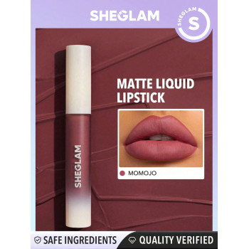 SHEGLAM Rouge À Lèvres Liquide Mat Allure - Momojo Rouge À Lèvres À Haute Pigmentation Longue Tenue Nourrissant L'huile De Tournesol Réduction Des Fines Lignes Des Lèvres Soin Des Lèvres Maquillage Des Lèvres - 1306484