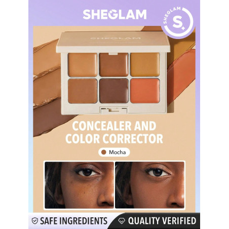 SHEGLAM Anti-cernes et correcteur de couleurs Multi-Fix - Mocha - 10160761