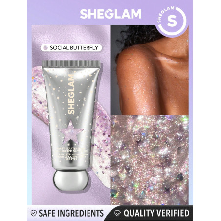 SHEGLAM Highlighters Sans Cruauté Vegan Recyclage Brillant - 31435820